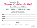 Concours des maisons et vitrines de Noël