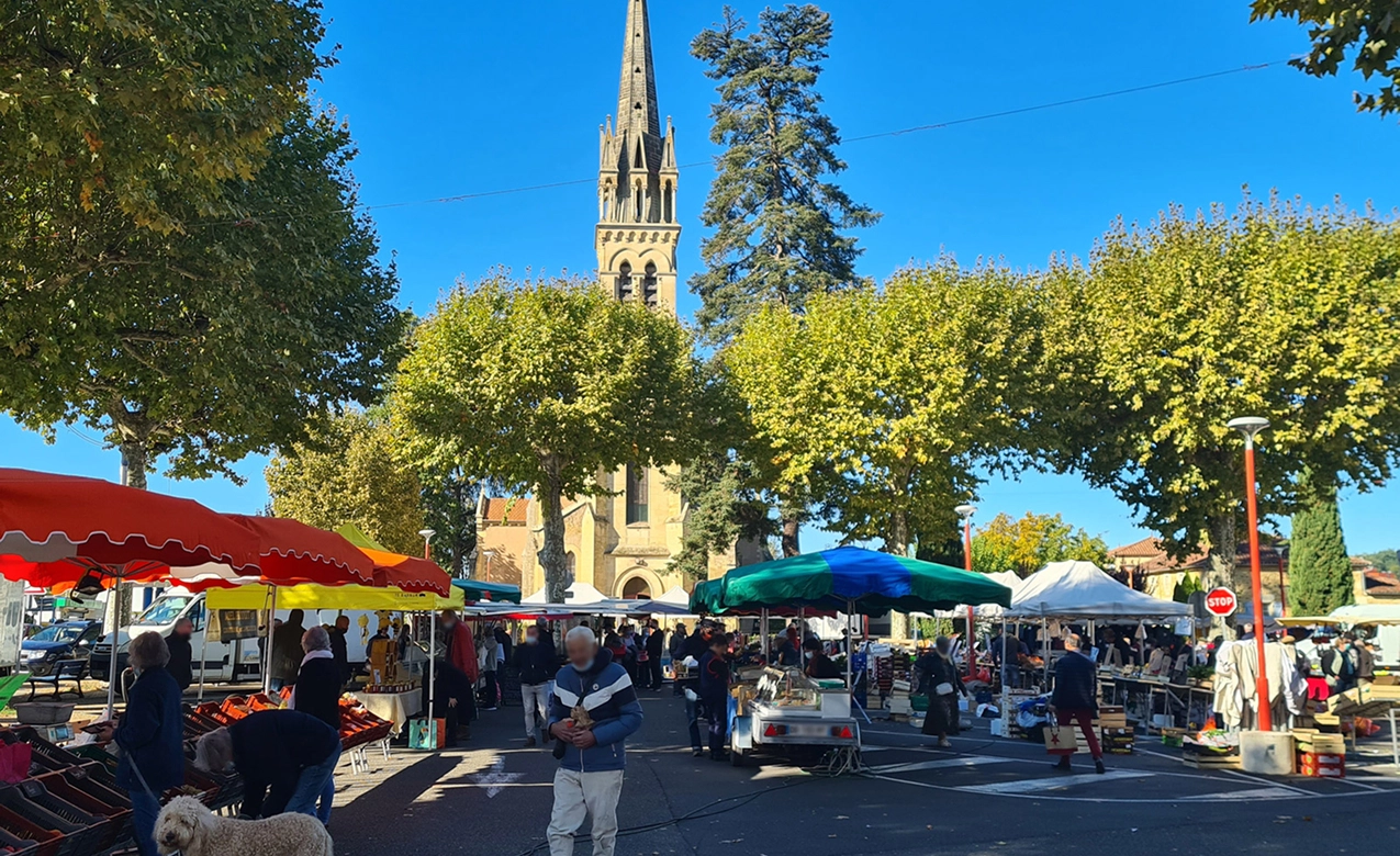 Marché de Monsempron-Libos